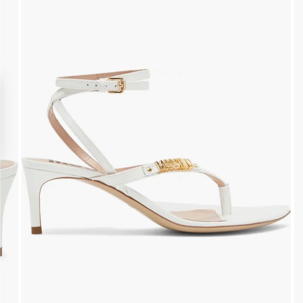 Moschino Ankle Strap Thong Sandal (Women) - Picture 4 of 9